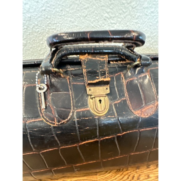 Upjohn Homa Doctors Bag,KEY,Welch Allyn Otoscope, NAVANE Hammer,Stethoscope 0885 - Picture 11 of 11